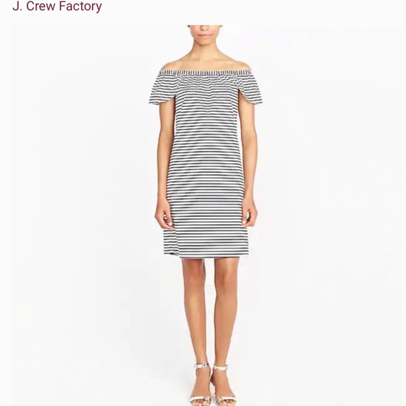 J. Crew Dresses & Skirts - J.Crew Striped Midi Dress